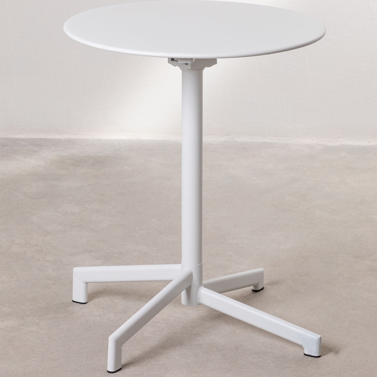 Tavolo Vega Ø 60 - Bianco