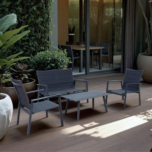 Salotto da esterno completo...