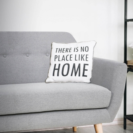 Divano 3 posti in tessuto grigio 193x79cm - BURTON