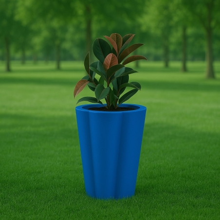 Vaso per piante colorato per interni ed esterni Lulet -2