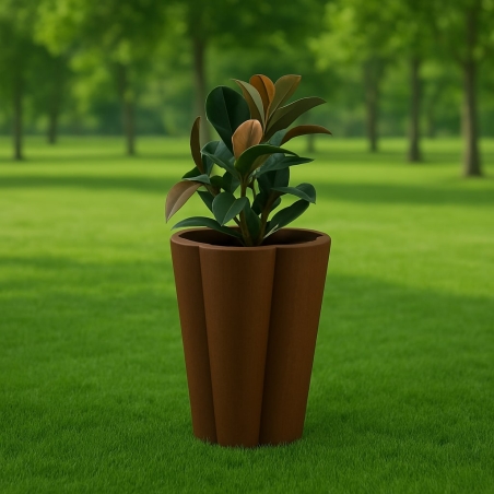 Vaso per piante colorato per interni ed esterni Lulet -3