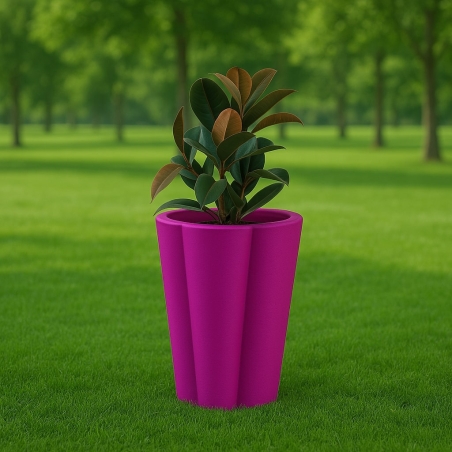 Vaso per piante colorato per interni ed esterni Lulet -12