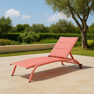 Lettino prendisole Rosso...