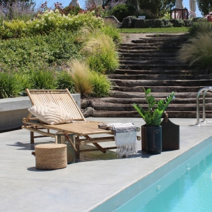 Lettino in bamboo 200x70 cm...