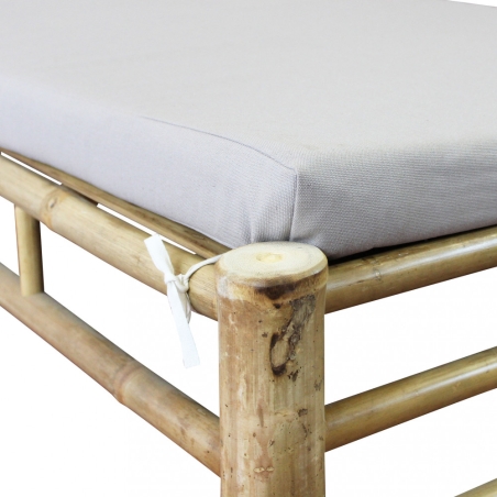 Lettino prendisole Marrone Legno RONIK