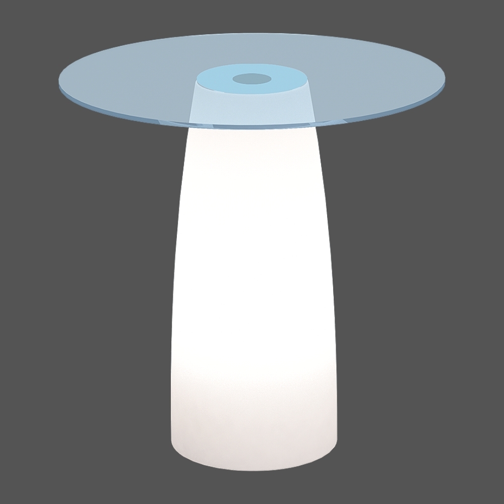 Tavolino LED multicolor a batteria Break Bright Monacis -1