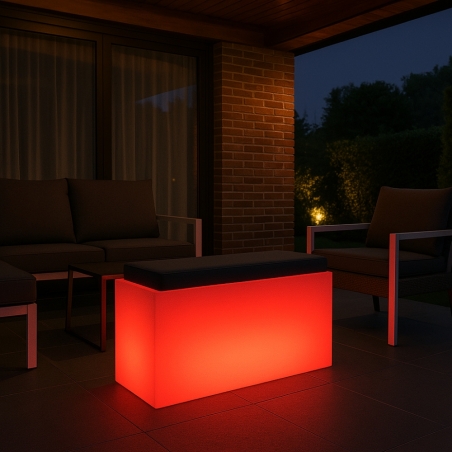 Pouf LED da esterno Comfy Roomy Bright Monacis -2