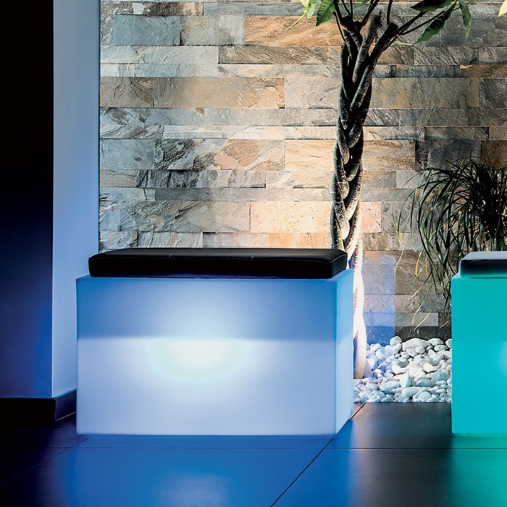 Pouf LED da esterno Comfy Roomy Bright Monacis -5