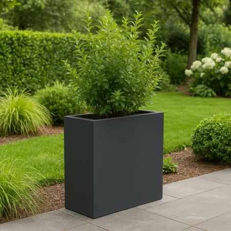 Vaso rettangolare 90x30x80h Flowerpot Top Monacis -2