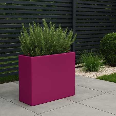 Vaso rettangolare 90x30x80h Flowerpot Top Monacis -4