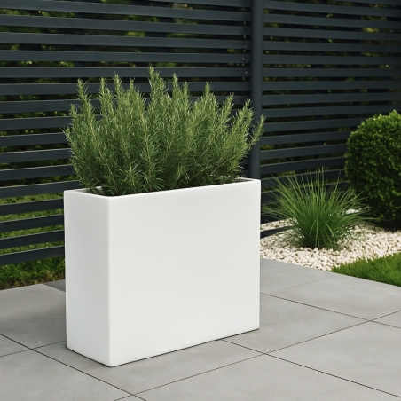 Vaso rettangolare 90x30x80h Flowerpot Top Monacis -5