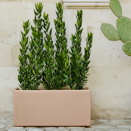 Portavaso da esterno rettangolare 100x40cm Matera Monacis -3