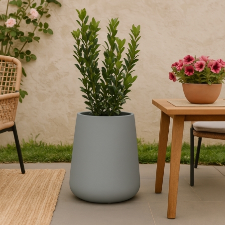 Portavaso da giardino a Goccia TOP alto 75cm Cromia - Monacis -5