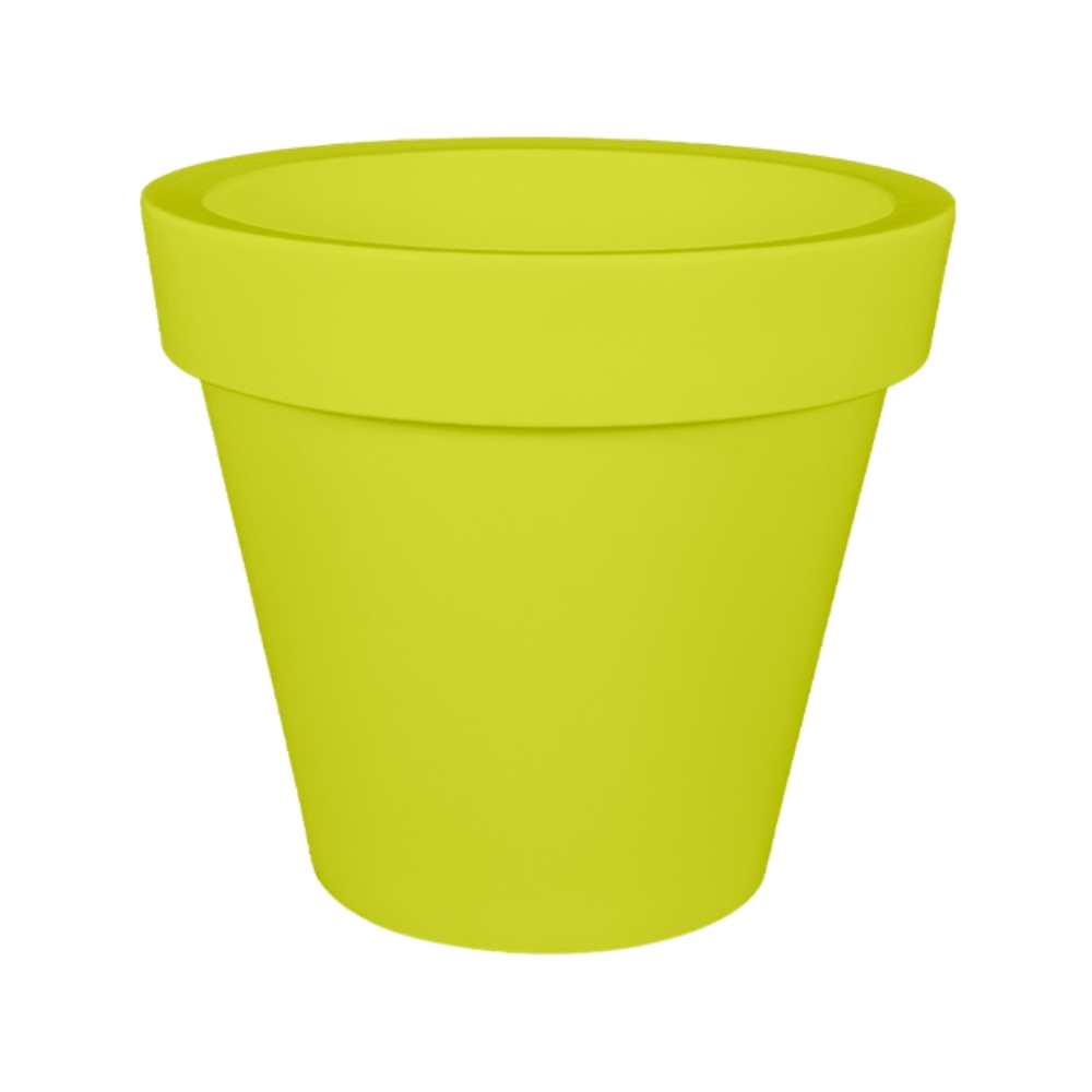 Vaso tutta capienza rotondo 100 cm e alto 89 cm in polietilene Romano Kloris -15