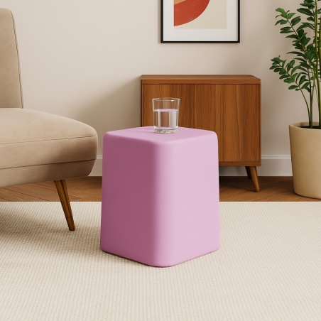 Espositore colonna 35 h cm in polietilene quadrata - Sweet Table -2