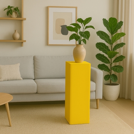 Espositore colonna 70 h cm in polietilene quadrata - Sweet Table -5