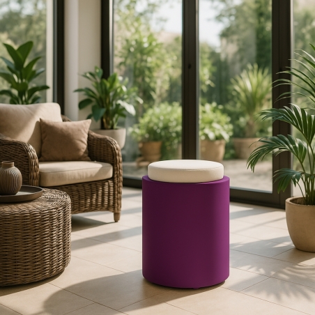 copy of Pouf da esterno altezza 54 cm Comfy Round Monacis -6