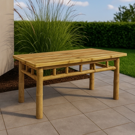 Tavolino in bamboo 90x45 cm - Aviation