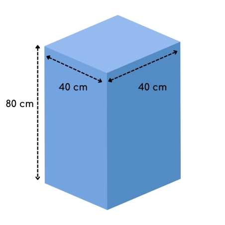 Espositore luminoso alto 80 cm YouCube Top Bright Monacis -6