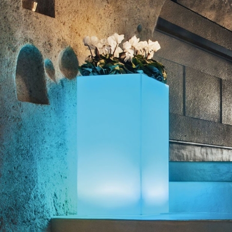 Espositore luminoso alto 80 cm YouCube Top Bright Monacis -3