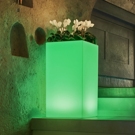 Espositore luminoso alto 80 cm YouCube Top Bright Monacis -4