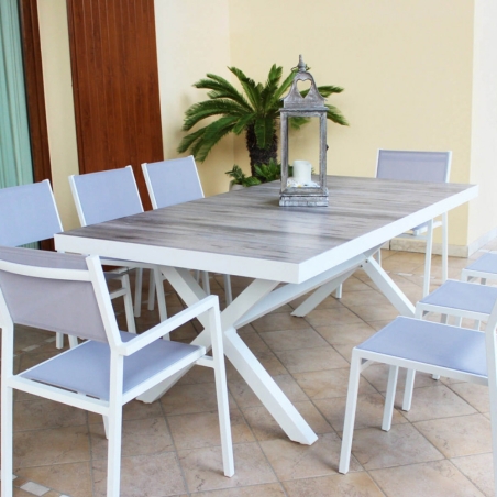 Tavolo Mackay 200x100 - Bianco