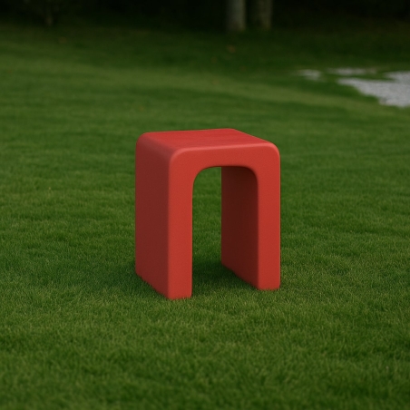 Sgabello colorato una seduta Zip Small -2