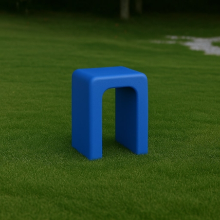 Sgabello colorato una seduta Zip Small -6