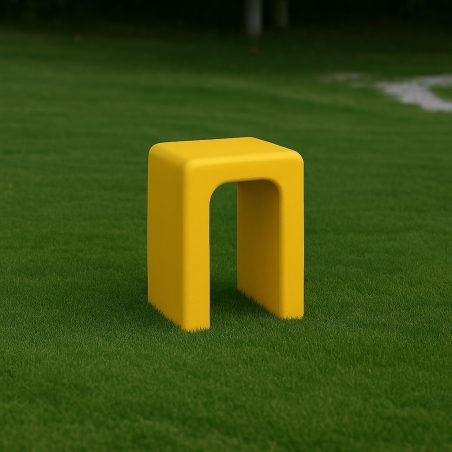 Sgabello colorato una seduta Zip Small -9