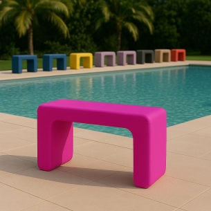 copy of Sgabello colorato una seduta Zip Small -2