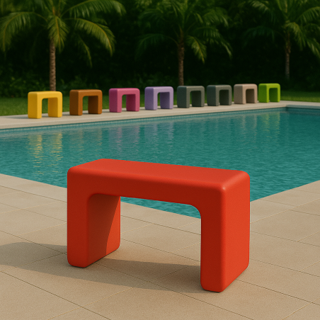 copy of Sgabello colorato una seduta Zip Small -3