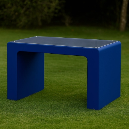 Tavolo da giardino in polietilene Zip Large -9