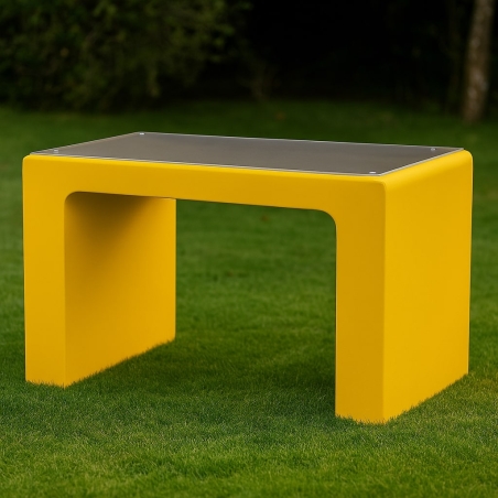 Tavolo da giardino in polietilene Zip Large -10