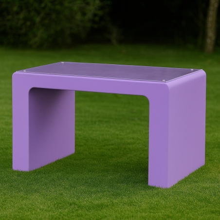 Tavolo da giardino in polietilene Zip Large -8