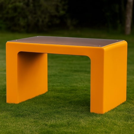 Tavolo da giardino in polietilene Zip Large -4