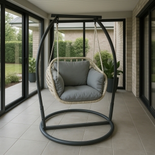 Poltrona sospesa a dondolo...