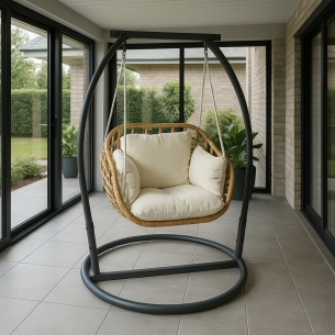 Poltrona sospesa a dondolo...