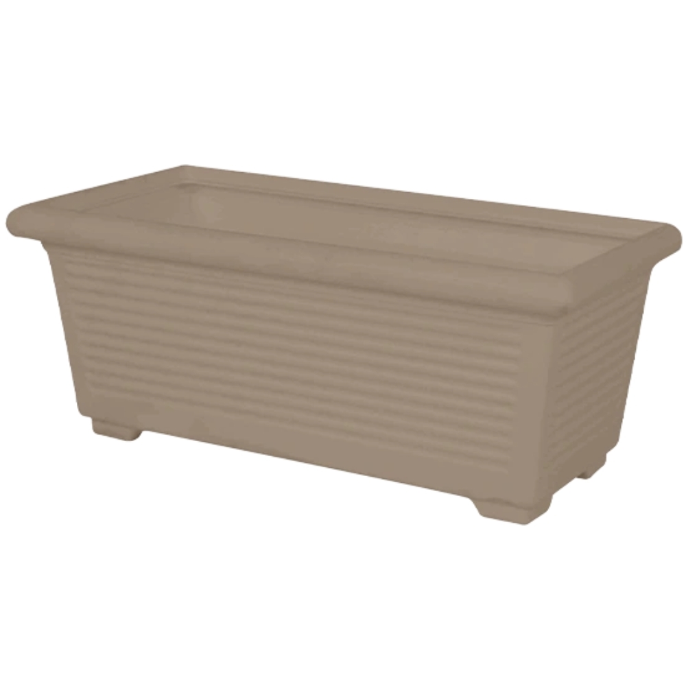 Fioriera rettangolare 100x48 cm millerighe Kloris -12