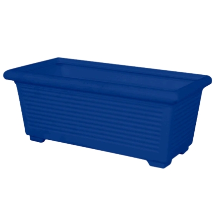 Fioriera rettangolare 80x39 cm millerighe Kloris -13