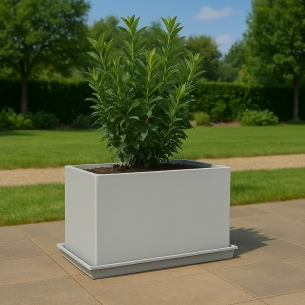 Portavaso rettangolare in polietilene 80x35x50h Flowerpot Monacis -6