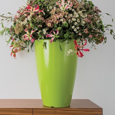 Vaso 50 cm tutta capienza in polietilene Prisma Round Monacis -2