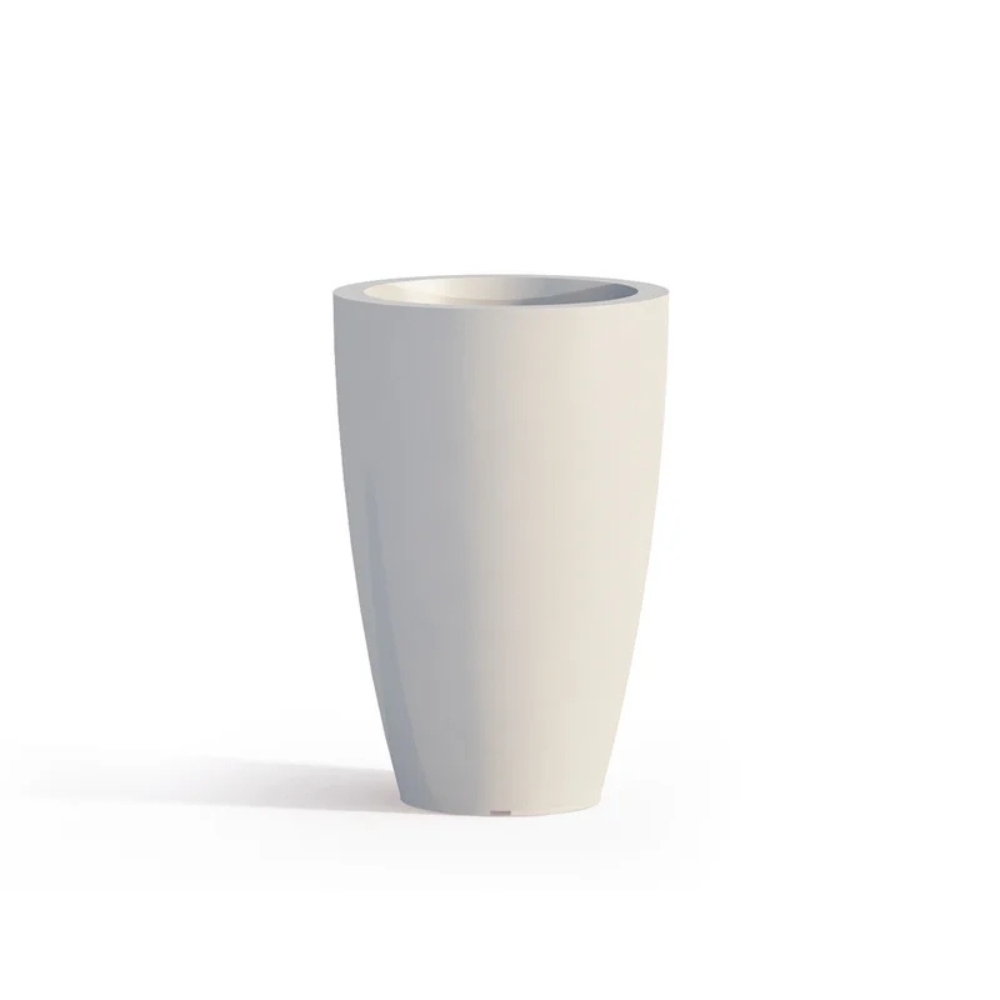 Vaso 50 cm tutta capienza in polietilene Prisma Round Monacis -9