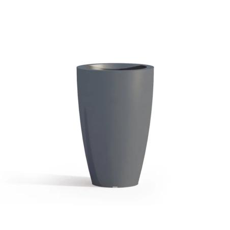 Vaso 50 cm tutta capienza in polietilene Prisma Round Monacis -10