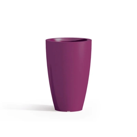 Vaso 50 cm tutta capienza in polietilene Prisma Round Monacis -11