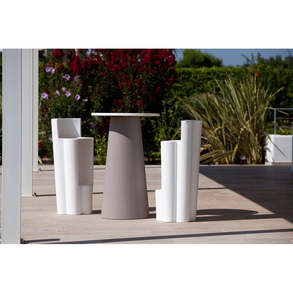 cTavolo alto verde in polietilene Mikò 2.0 -3