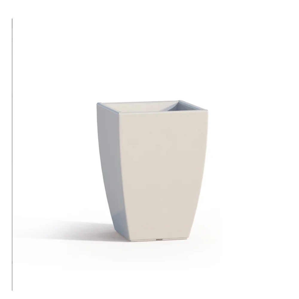Vaso in polietilene alto 50 cm Prisma Square Monacis -13