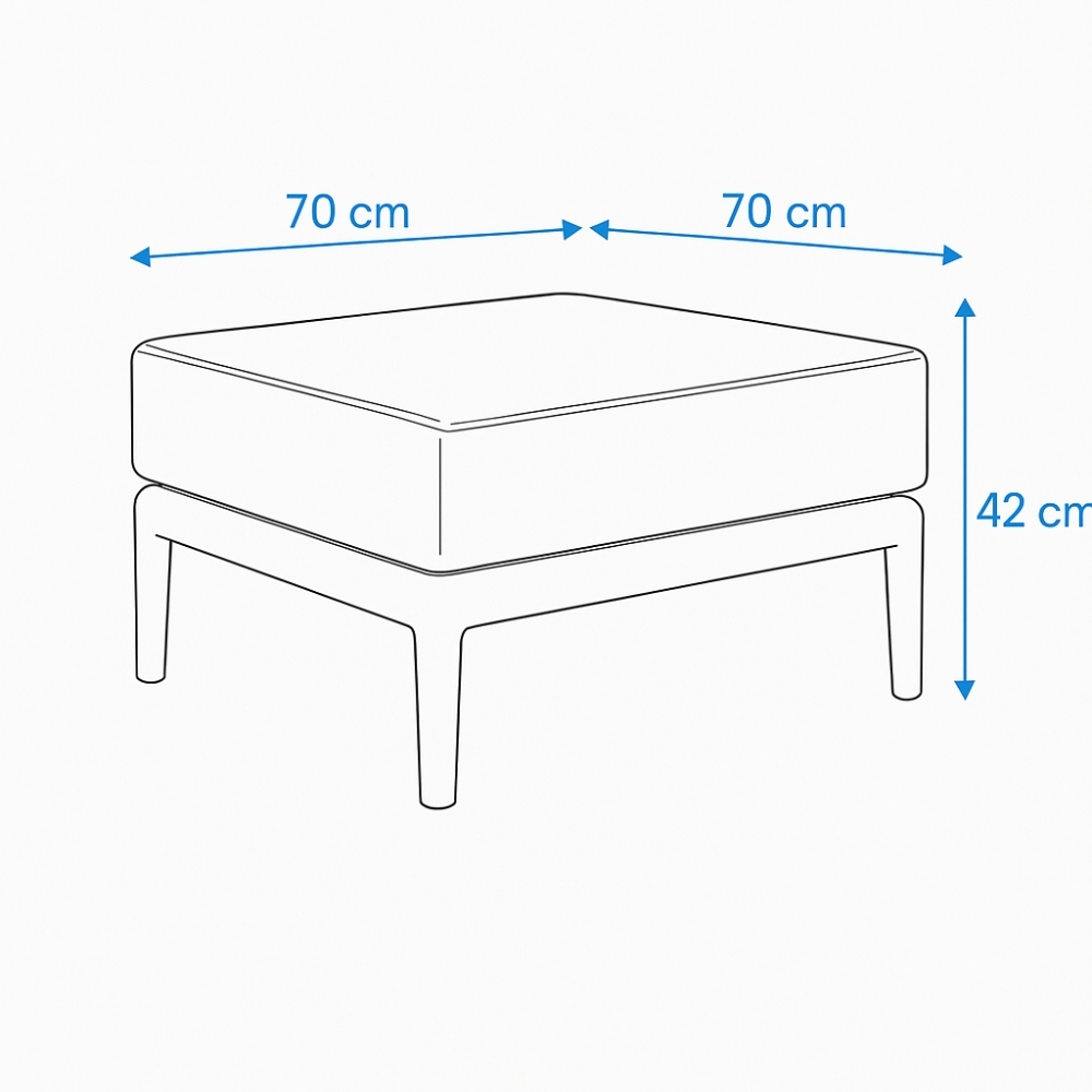 copy of Pouf da esterno in...