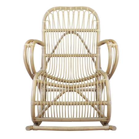 Poltrona a dondolo in bamboo - Paloma