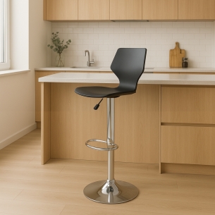 Sgabello nero altezza...