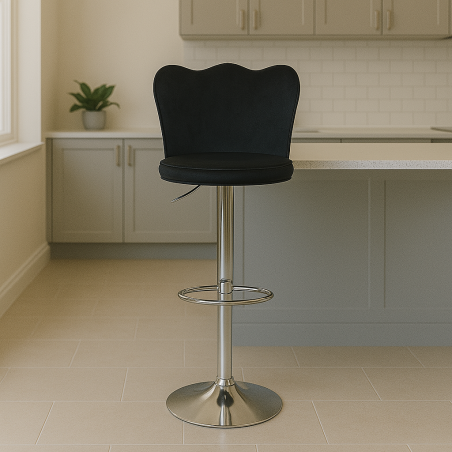 SGABELLO ERIC IN VELLUTO